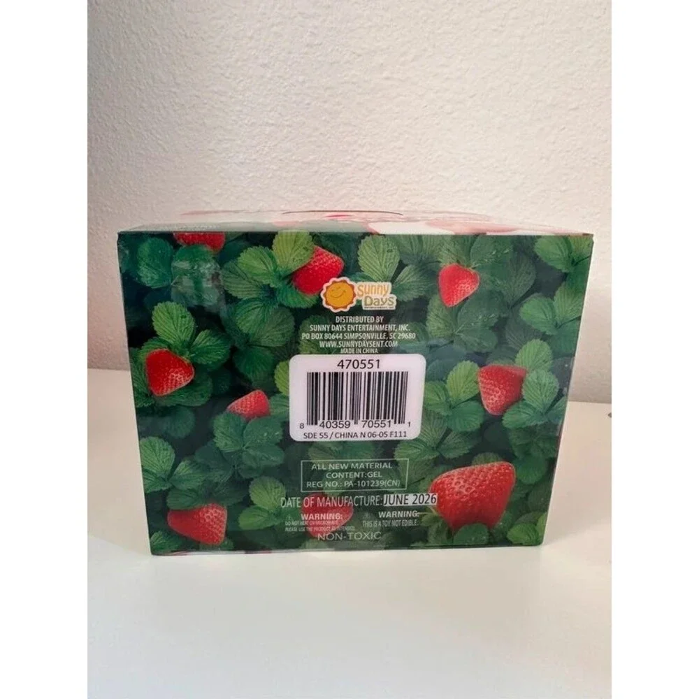Sunny Days Squeeeeze Strawberry Jumbo Squishy